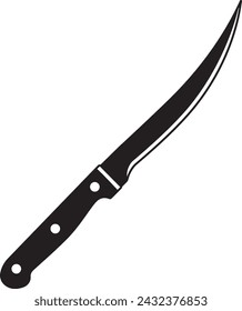 Boning Knife - Kitchen Knife Illustration in Vector