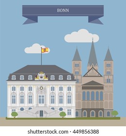 Bonn, city in the German state of North Rhine-Westphalia