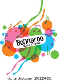 Bonnaroo Music Art Festival Vector 