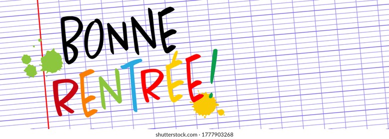 Bonne Rentree Images Stock Photos Vectors Shutterstock