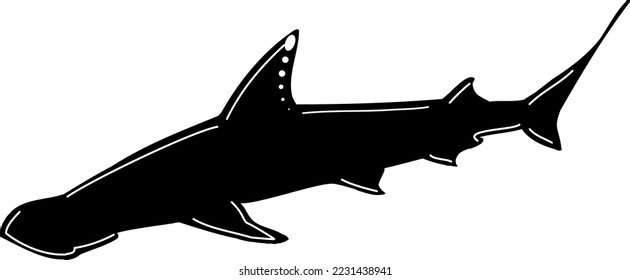 Bonnet Head Shark with Design
