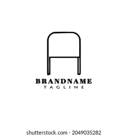 bonnet logo design template icon black modern isolated vector illustration