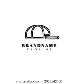 icono de plantilla de diseño de logotipo bonnet imagen de vector aislado única