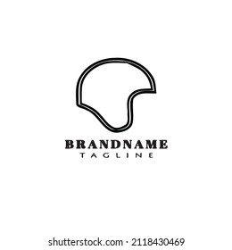 bonnet logo unique template icon black modern isolated vector illustration
