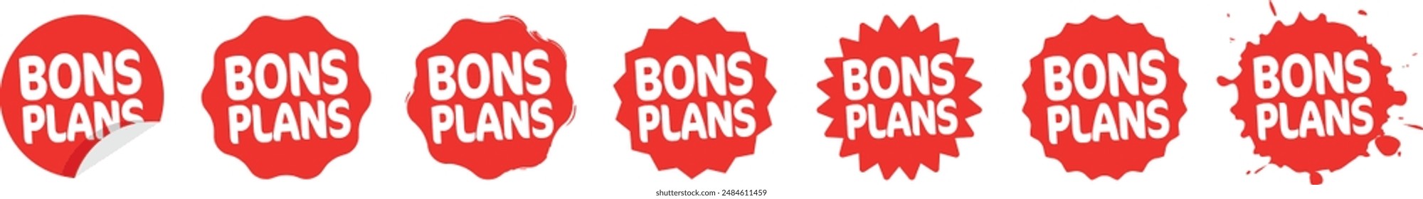 Bons plans, Good deals in French