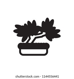 Bonsai icon. Vector.
