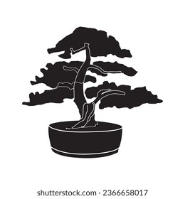 Bonsai icon vector illustration design