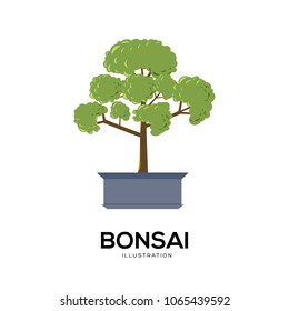 Bonsai icon vector. Bonsai sign on white background. Bonsai icon for web and app
