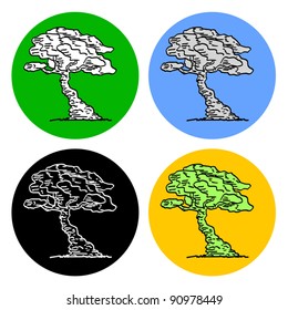 Bonsai icons design