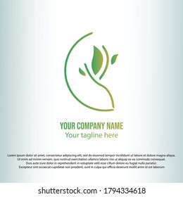 bonsai logo, in green and yellow gradient colors