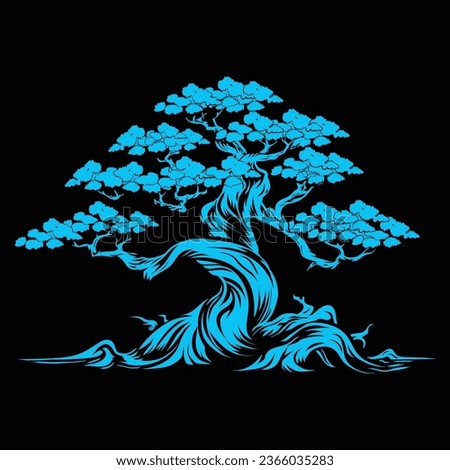 Similar – Image, Stock Photo Chestnut tree as bonsai