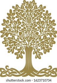 Bonsai Tree Block print vector