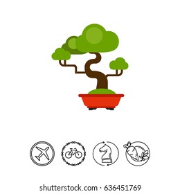Bonsai Tree Icon