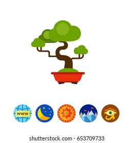 Bonsai Tree Icon