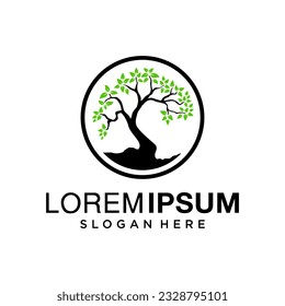 Bonsai tree logo design inspiration, tree logo design inspirations