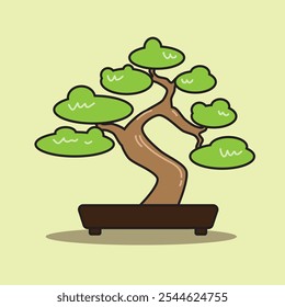 Bonsai vector design for various things