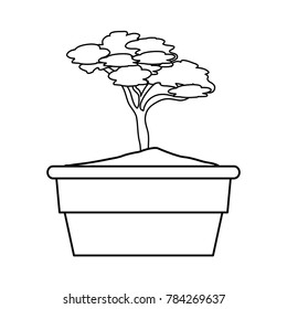 bonsain on a pot icon