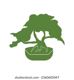 Bonsei Logo, Vektorgrafik-Design