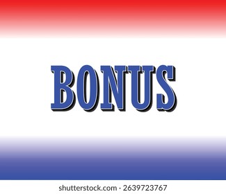 Bonus Announcement in Gradient Colors
