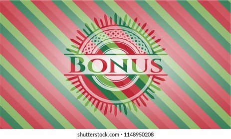 Bonus christmas emblem.