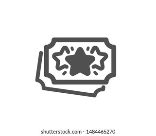 Bonus coupons. Loyalty points icon. Discount program symbol. Classic flat style. Simple loyalty points icon. Vector
