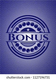 Bonus denim background