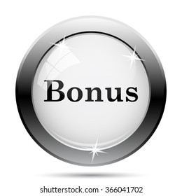 Bonus icon. Internet button on white background. EPS10 vector.
