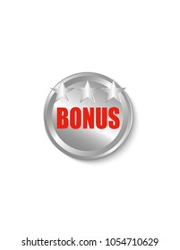 Bonus icon isolated