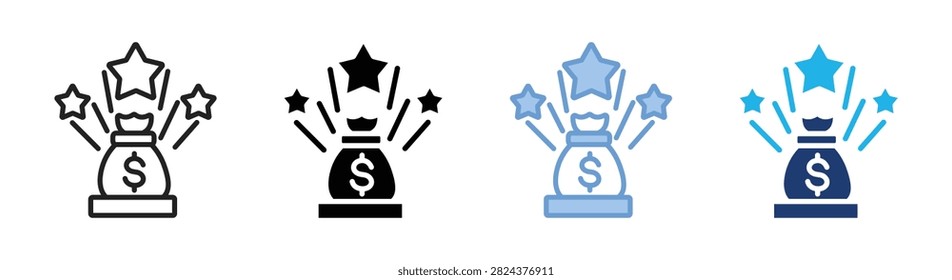 Bonus icon set multiple style collection