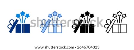 Bonus Icon Set Multiple Style Vector Illustration