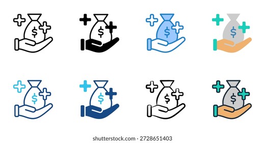 Los iconos de bonificación establecen múltiples estilos de colección. Trazo editable 
