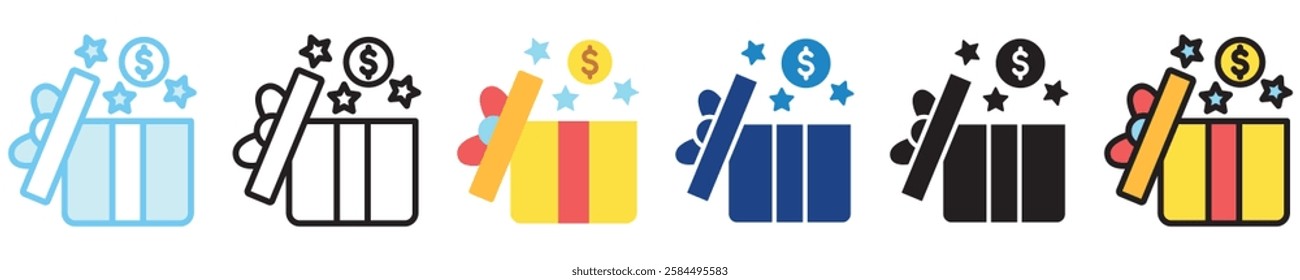 Bonus multi-style icon, outline, flat, glyph, dual tone, line color. For UI, UX, app and web development, digital or print. for industry, education, business, financial, Human Resources theme.