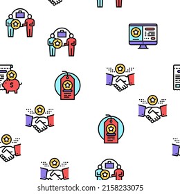 Bonus Presente De La Ilustración De Línea Delgada Del Vector De Ventas