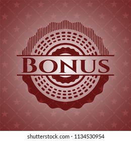 Bonus realistic red emblem