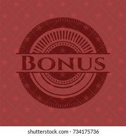 Bonus red emblem. Retro