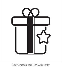 Bonus, reward, loyalty, benefit and prize related pixel perfect outline icons set vector illustration.