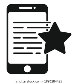 Bonus smartphone icon. Simple illustration of Bonus smartphone vector icon for web design isolated on white background