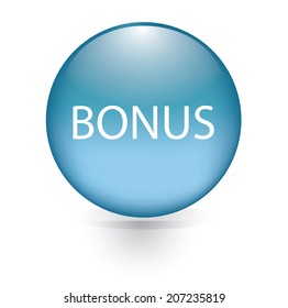 Bonus word blue button 