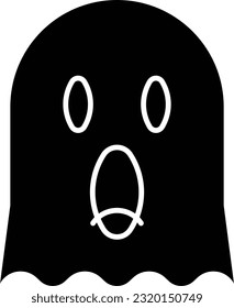 boo aparición muerte fantasma malvado Glifo
