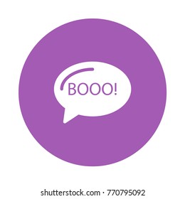  boo circle flat