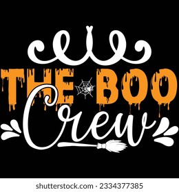 The Boo Crew, design and vector file.