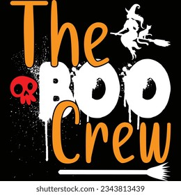 The Boo Crew, design and vector file.