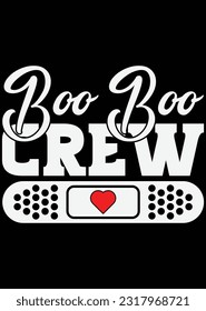 Boo Boo Crew eps cut file for cutting machine