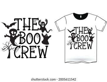 The Boo Crew Halloween T-Shirt