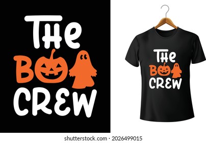 The Boo Crew Shirt - Scary Cute Ghost Halloween T-Shirt Whether you're family, mom, dad, siblings, kids, cousins or friends this t-shirt is great to wear together.