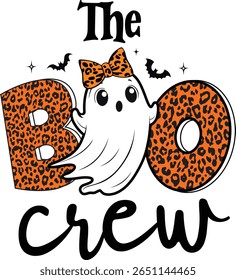the boo crew t shirt design
