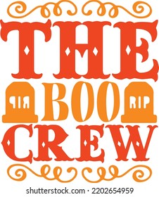 the boo crew vector file