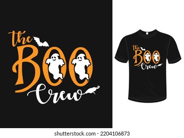 The Boo Crew vector graphic shirts