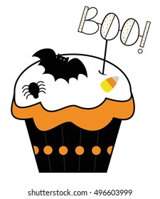 Boo Cupcake