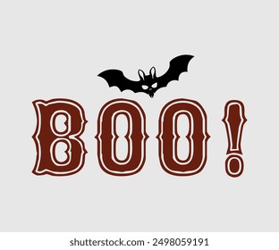 Boo, Halloween, Fantasma, Spooky Season, bruja, Halloween, Camiseta divertida